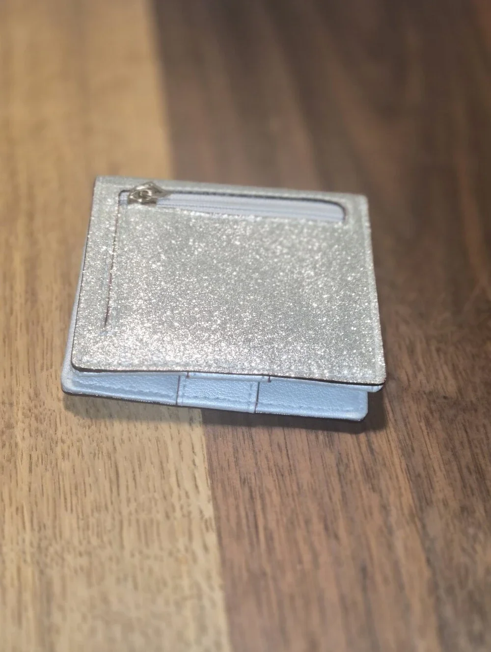 Kate Spade Silver Glitter Wallet